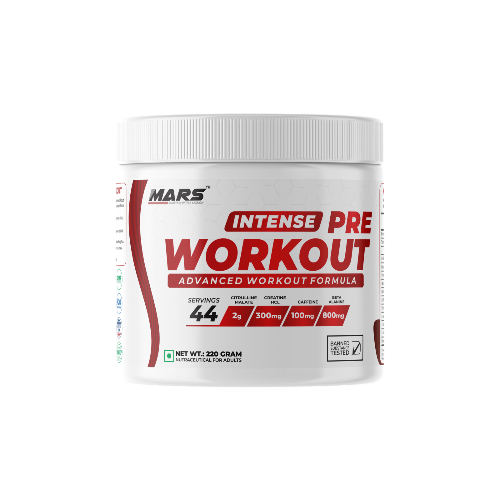 INTENSE PRE WORKOUT ADVANCED WORKOUT FORMULA