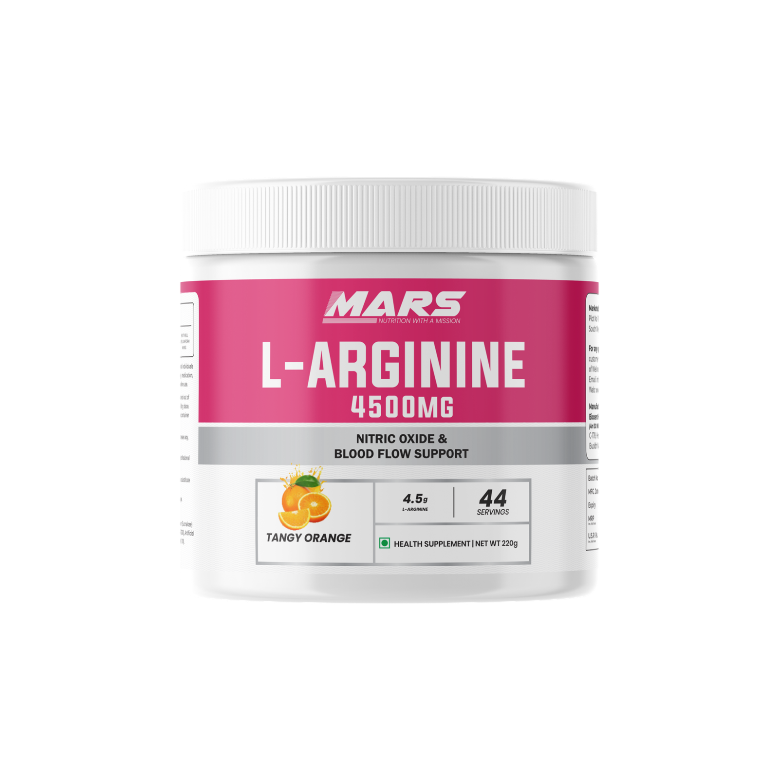 L-Arginine Tangy Orange