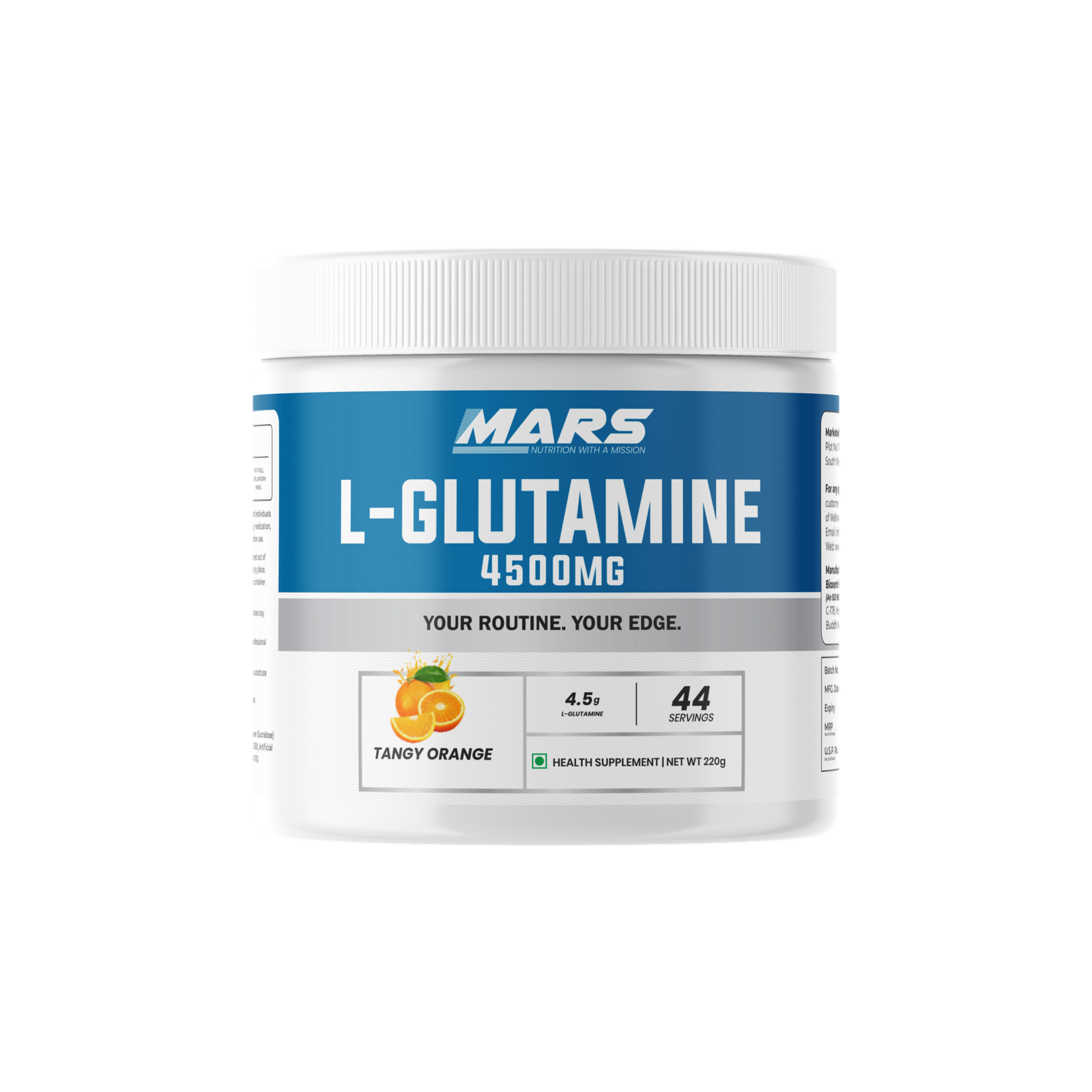 Glutamine Tangy Orange