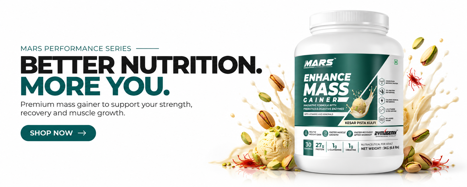 Better Nutrition More You Fitness Banner